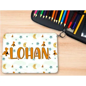 Trousse personnalisable remplie de crayons modèle dinosaures Tendance Cadeau - 1