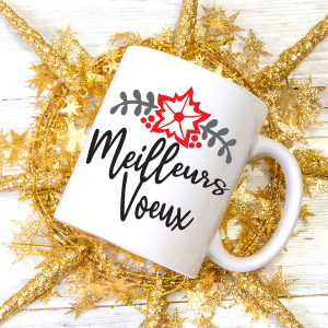Mug fin d'année personnalisé