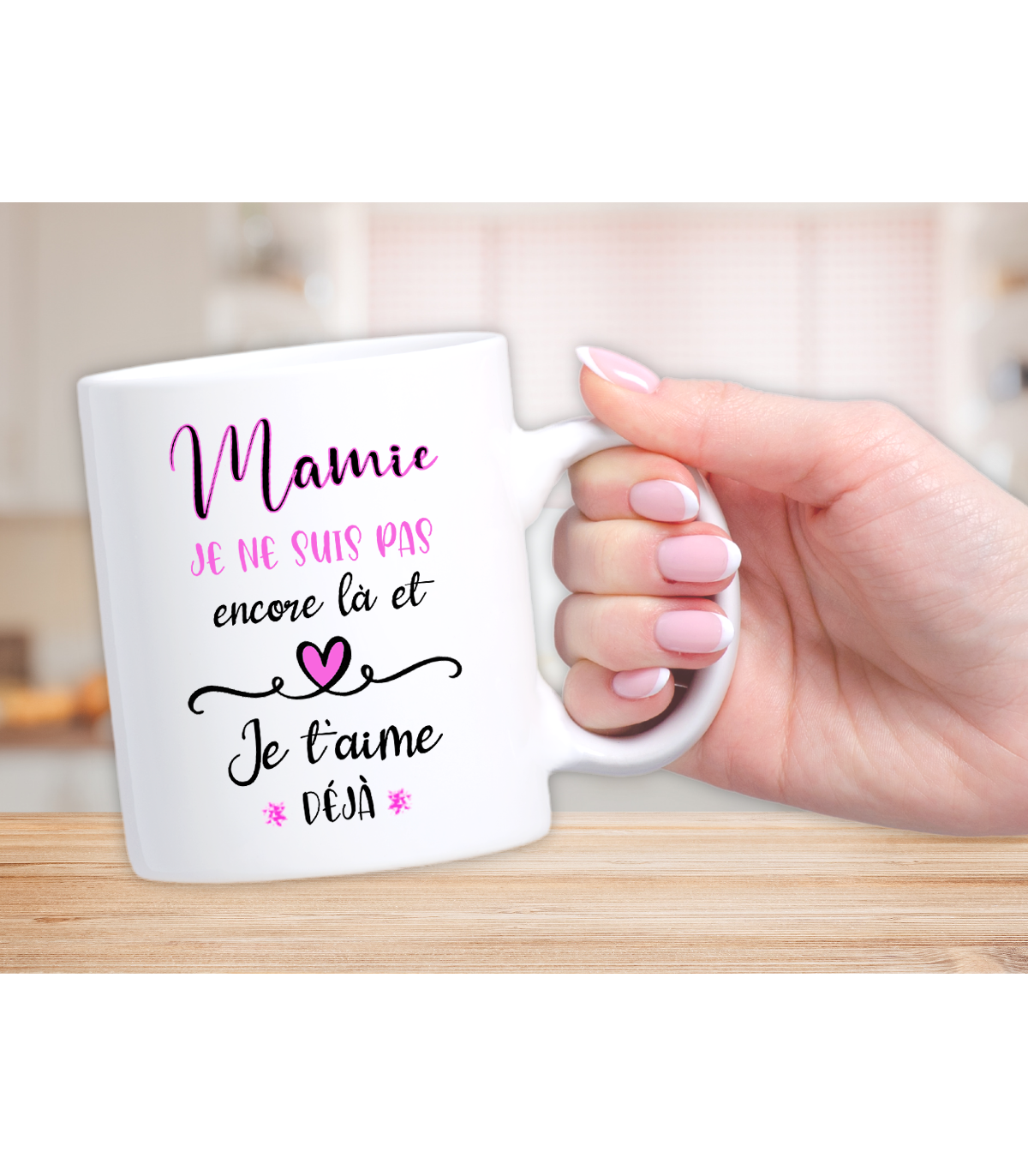 Mug personnalisé annonce grossesse future mamie - Tendance Cadeau
