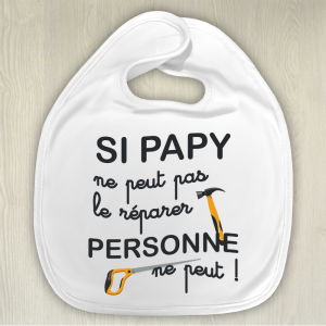 Bavoir bébé personnalisable bricolage Tendance Cadeau - 1