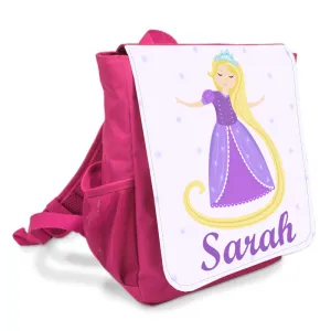 Sac à dos personnalisé enfant modèle Raiponce Tendance Cadeau - 1