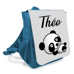 Sac à dos enfant personnalisé modèle panda Tendance Cadeau - 1