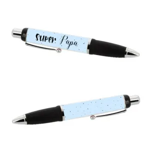 Stylo personnalisé super papa Tendance Cadeau - 1