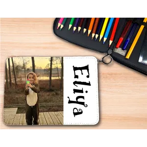 Trousse personnalisable remplie de crayons avec photo Tendance Cadeau - 1