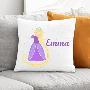 Coussin enfant personnalisé Raiponce Tendance Cadeau - 1