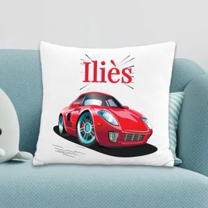 Coussin enfant personnalisé voiture Tendance Cadeau - 1