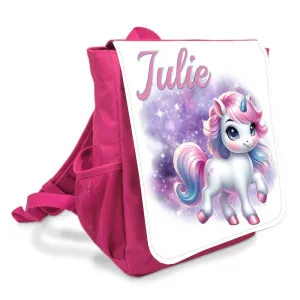 Sac à dos personnalisé enfant modèle licorne Tendance Cadeau - 1
