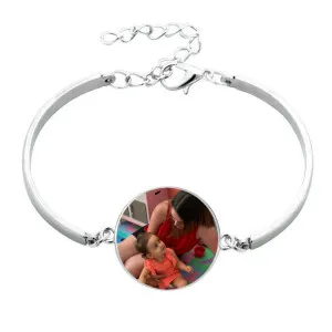 Bracelet personnalisable avec votre photo Tendance Cadeau - 1