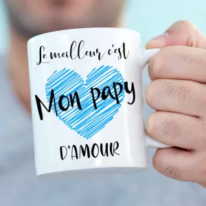 Mug personnalisé pour un cadeau original à votre papy Tendance Cadeau - 1