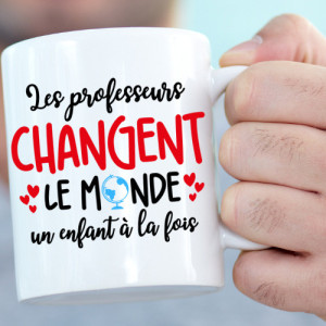 Mug personnalisé professeurs Tendance Cadeau - 1