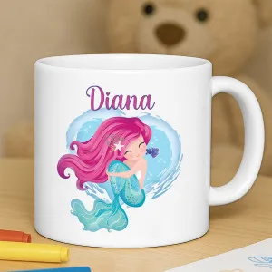 Tasse enfant résistante personnalisée petite sirène Tendance Cadeau - 1