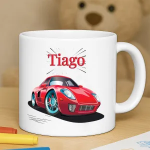 Tasse enfant résistante personnalisée voiture Tendance Cadeau - 1