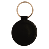 Porte-clé simili cuir rond personnalisable Save the Date fleurs Tendance Cadeau - 2