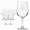 Lot de 6 verres à vin personnalisables 315 ml – Gravure laser – Motifs au choix Tendance Cadeau - 4