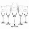 Lot de 6 flûtes à champagne personnalisables 190 ml – Gravure laser – Motifs au choix Tendance Cadeau - 3