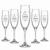 Lot de 6 flûtes à champagne personnalisables 190 ml – Gravure laser – Motifs au choix Tendance Cadeau - 5