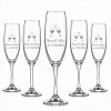 Lot de 6 flûtes à champagne personnalisables 190 ml – Gravure laser – Motifs au choix Tendance Cadeau - 8