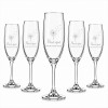 Lot de 6 flûtes à champagne personnalisables 190 ml – Gravure laser – Motifs au choix Tendance Cadeau - 10