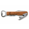 Tire-bouchon multifonction personnalisé en bois avec logo ou message Tendance Cadeau - 1