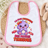 Bavoir bébé « La plus mignonne des petites terreurs » Tendance Cadeau - 1