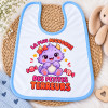Bavoir bébé « La plus mignonne des petites terreurs » Tendance Cadeau - 3