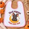 Bavoir bébé Halloween « Trop mignon pour faire peur » Tendance Cadeau - 2