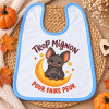 Bavoir bébé Halloween « Trop mignon pour faire peur » Tendance Cadeau - 3
