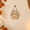 Décoration Halloween en bois à suspendre – Citrouilles Tendance Cadeau - 1