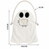 Sac à bonbons Halloween fantôme personnalisé avec prénom Tendance Cadeau - 3