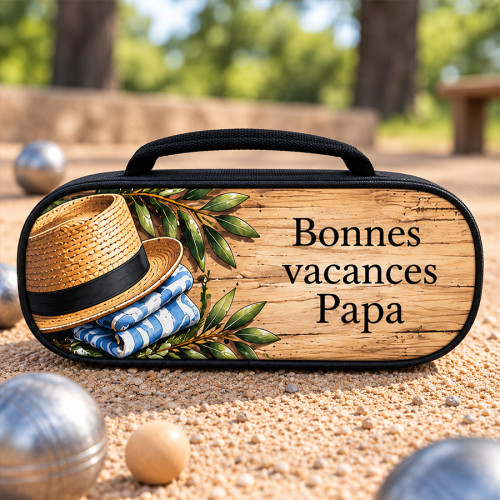 Sacoche de pétanque personnalisée modèle chapeau Tendance Cadeau - 1