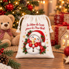 Sac à tétine personnalisé Bonhomme de neige Tendance Cadeau - 1