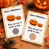 Carte à gratter citrouilles personnalisable avec votre message Tendance Cadeau - 1
