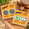 Carte à gratter personnalisée orange – Annonce ou cadeau original Tendance Cadeau - 1