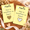 Carte à gratter personnalisable Disney jaune – Annonce originale Tendance Cadeau - 1