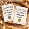 Carte à gratter personnalisable – "Veux-tu être ma témoin ?" Modèle or Tendance Cadeau - 1