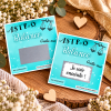 Carte à gratter ASTRO+ personnalisée – Annonce grossesse ou événement unique Tendance Cadeau - 4