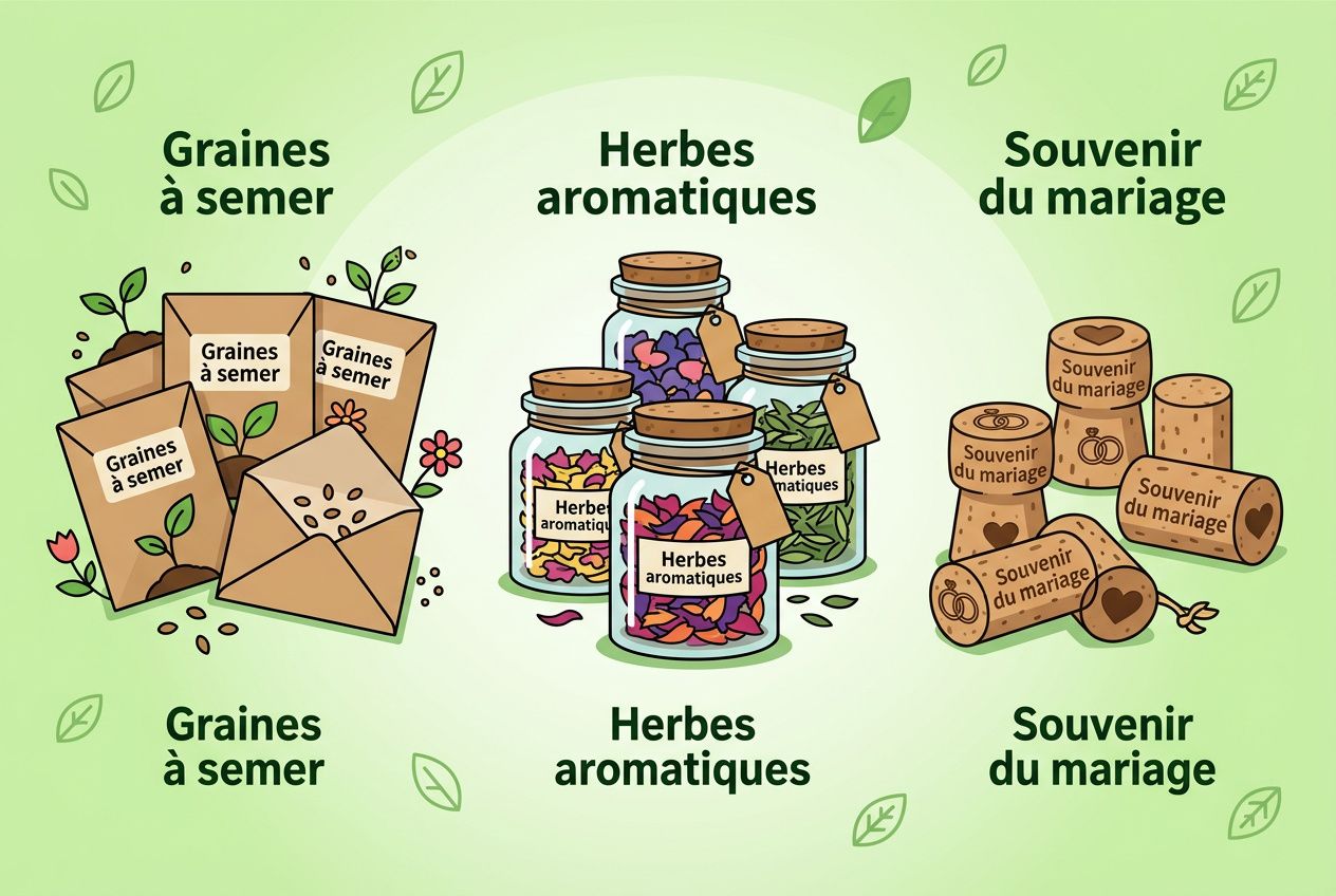 Cadeaux écologiques mariage en gros