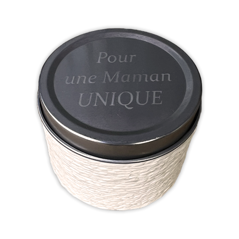 Mini pot décoratif personnalisé « Pour une Maman UNIQUE » pour un anniversaire papy à fabriquer