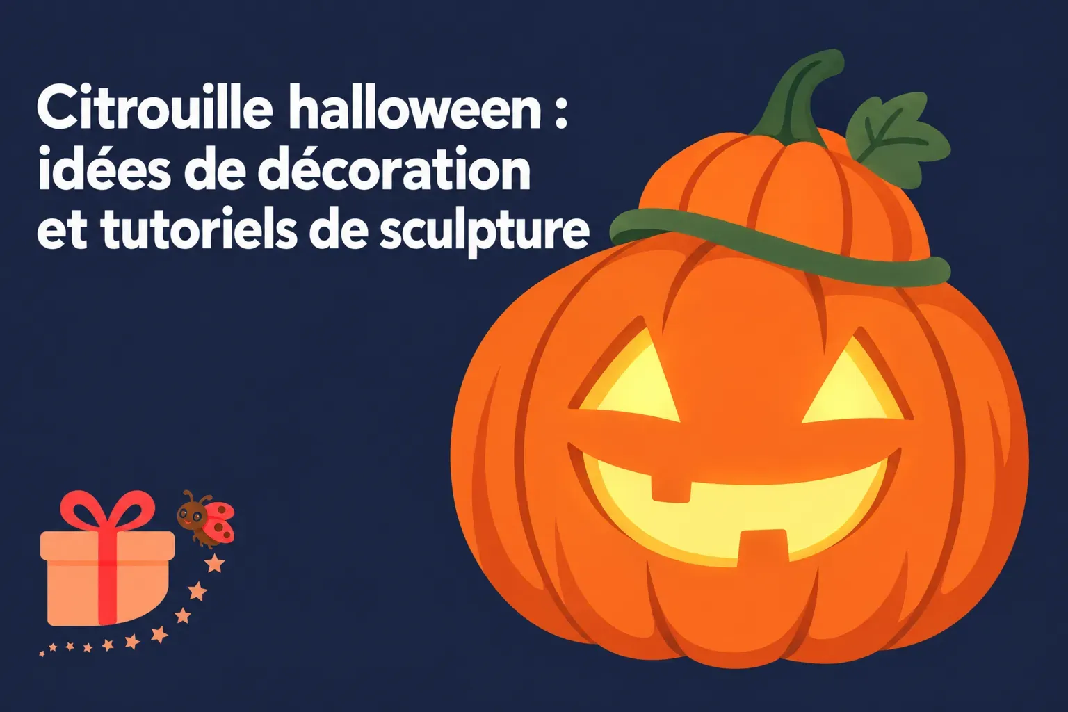 Citrouille halloween : idées de décoration et tutoriels de sculpture