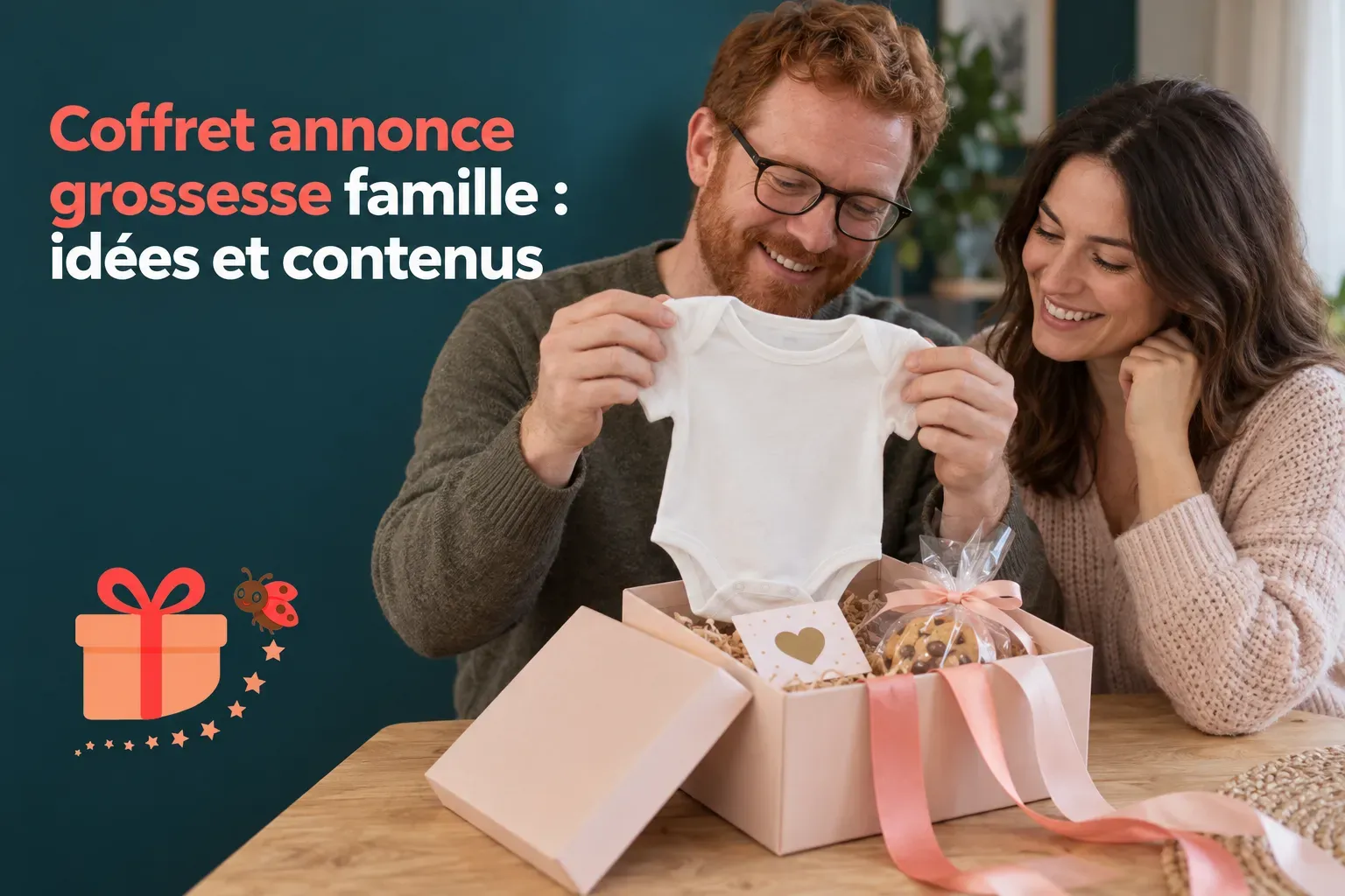 Coffret annonce grossesse famille : idées et contenus
